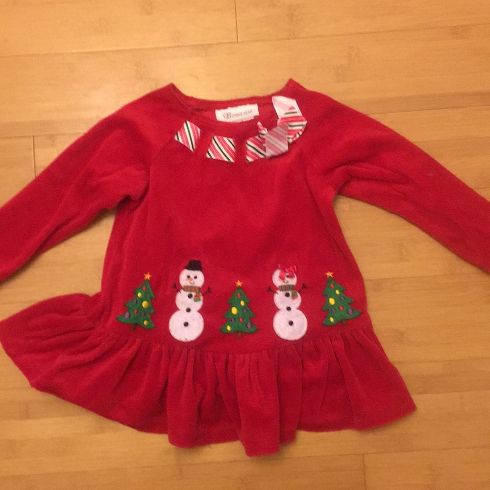 Bonnie Jean Red Christmas Dress